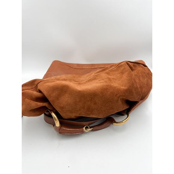 Vintage Gucci Large Horsebit Hobo Light Brown Leather - Picture 11 of 16